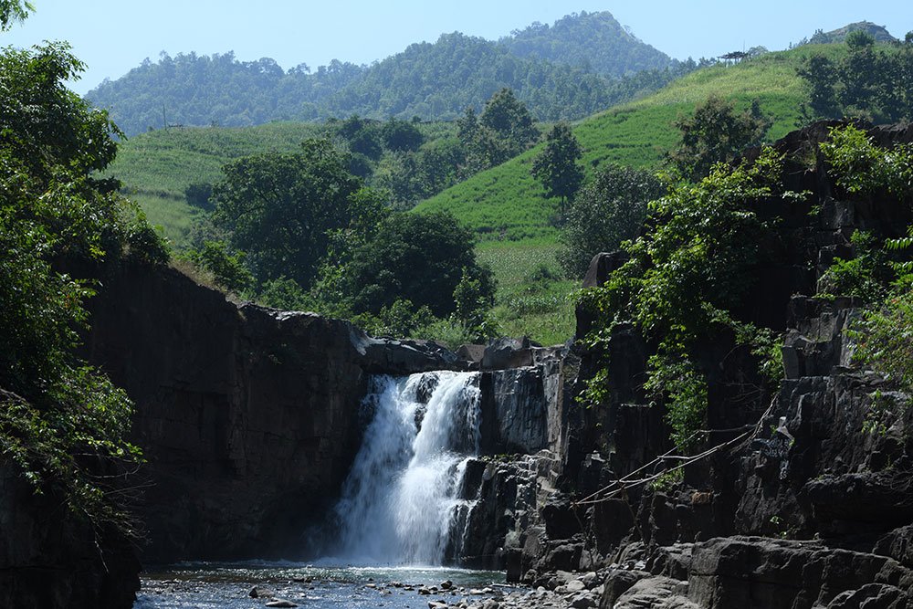 Zarwani Waterfall near Kevadiya